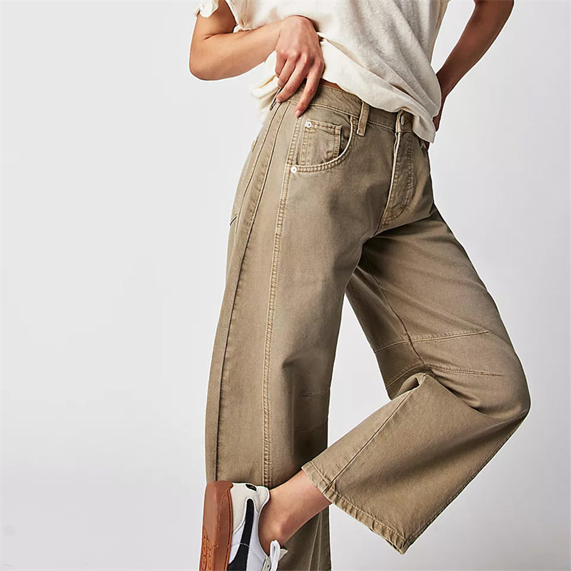 Bronwen | Moderno High Waist Barrel Leg Jeans