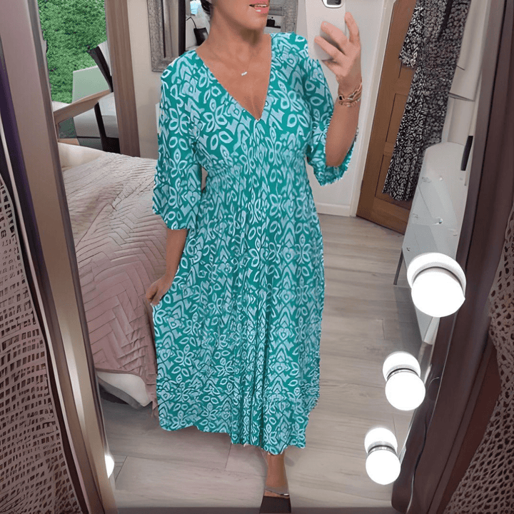 Amara | Dress Boho Chic Printed