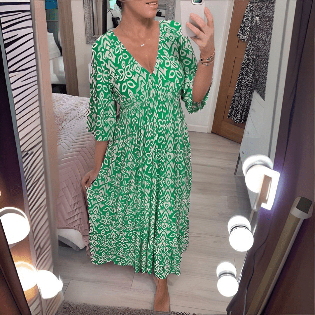 Amara | Dress Boho Chic Printed