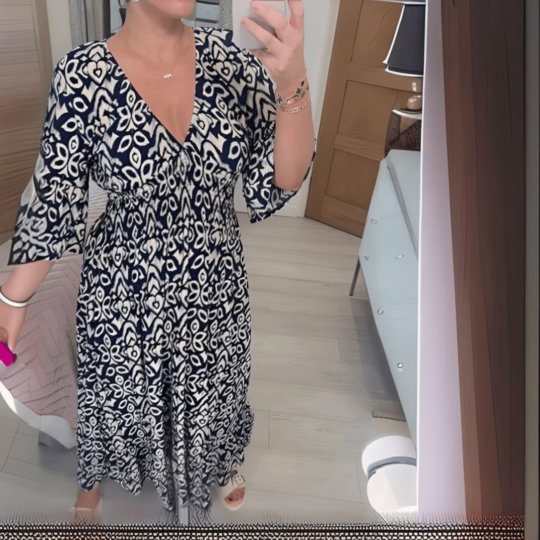 Amara | Dress Boho Chic Printed