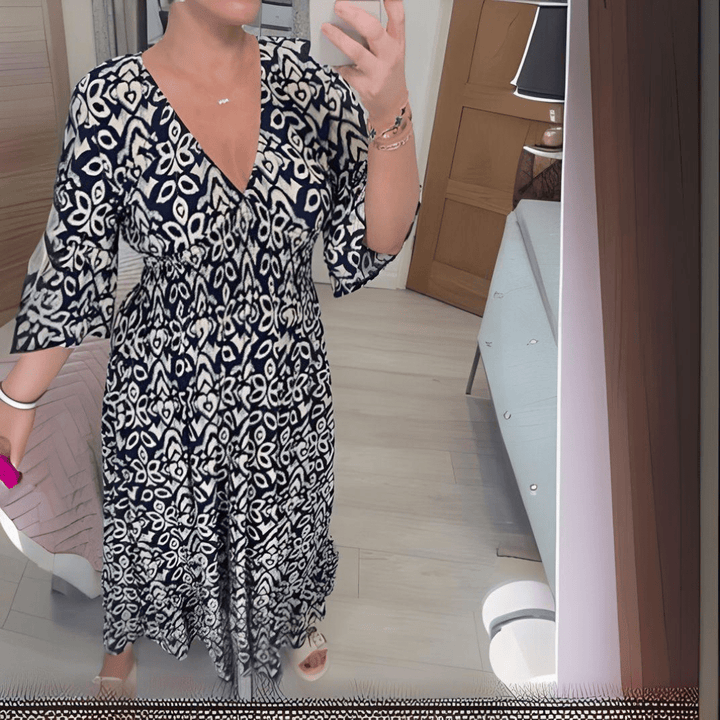 Amara | Dress Boho Chic Printed