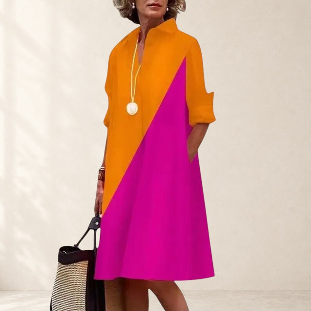 Paige - Elegant Dress With Pockets | PaigeT - Elegant Dress With Pockets