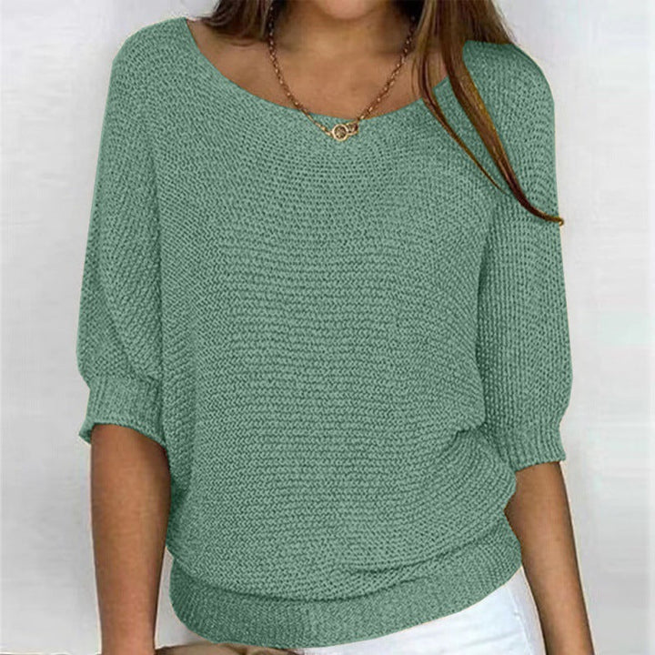 Kalyndrae | Comfortable Sweater - Purple