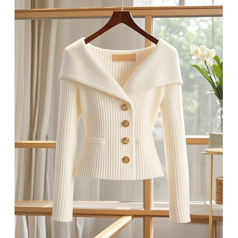 Avelora | Elegant Cardigan - Rose