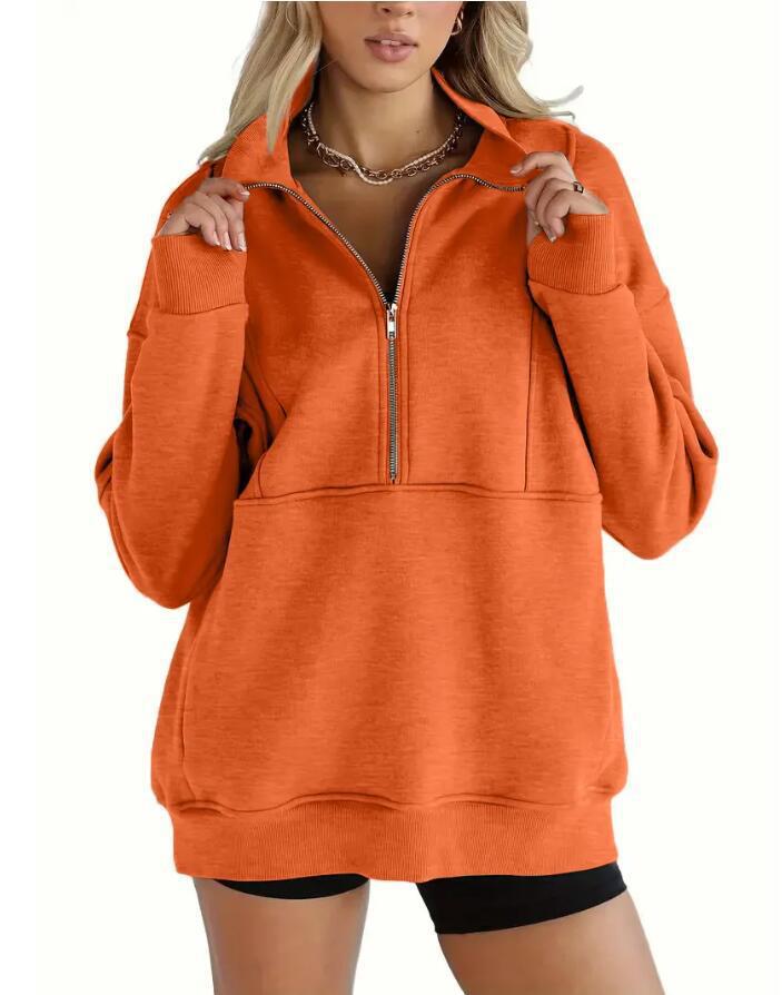 PSALM | Comfy Collar Sweatshirt - Red