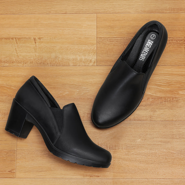 Margot | Comfort Block-Heel Loafers
