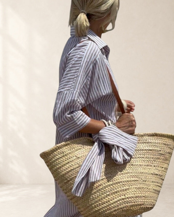 Ellen | Classic Striped Dress