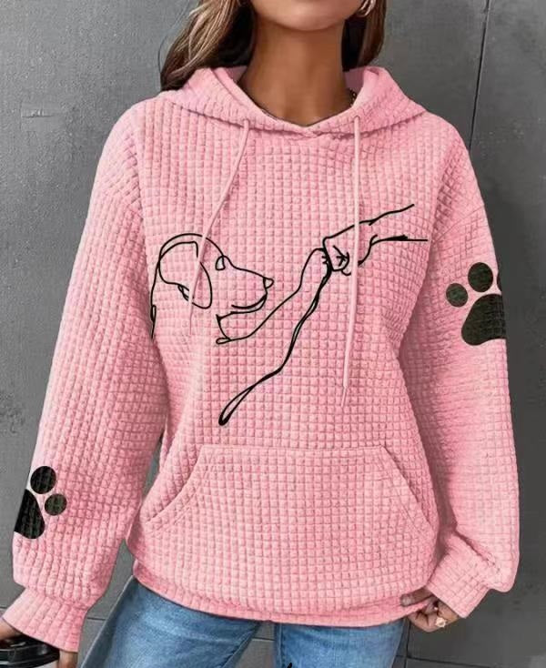 LAYLA | Furry Friend Hoodie - Grey