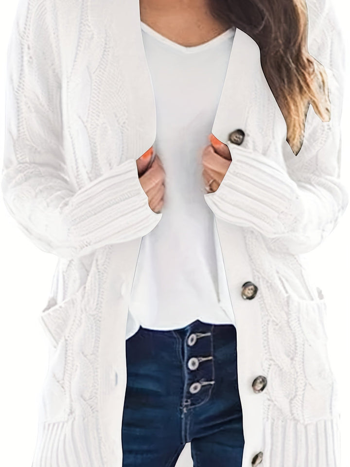 Cecile | Vest Tricot Chic - Pourpre