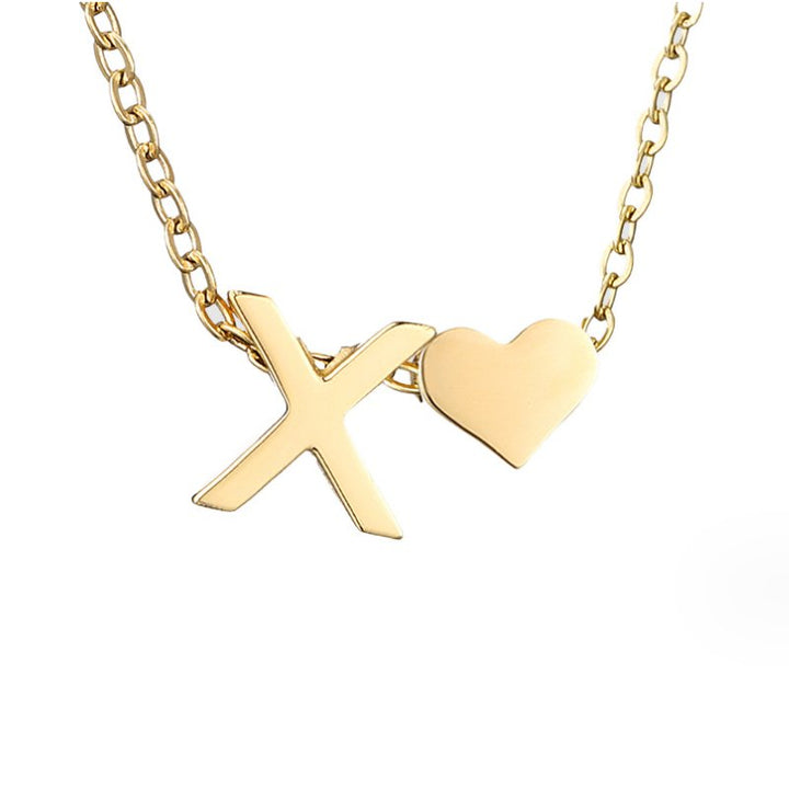 Necklace Iniziale Timeless with Pendant in Heart