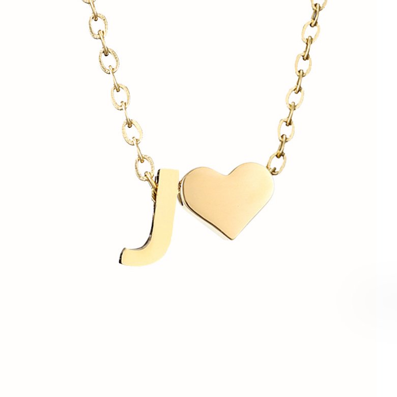 Necklace Iniziale Timeless with Pendant in Heart
