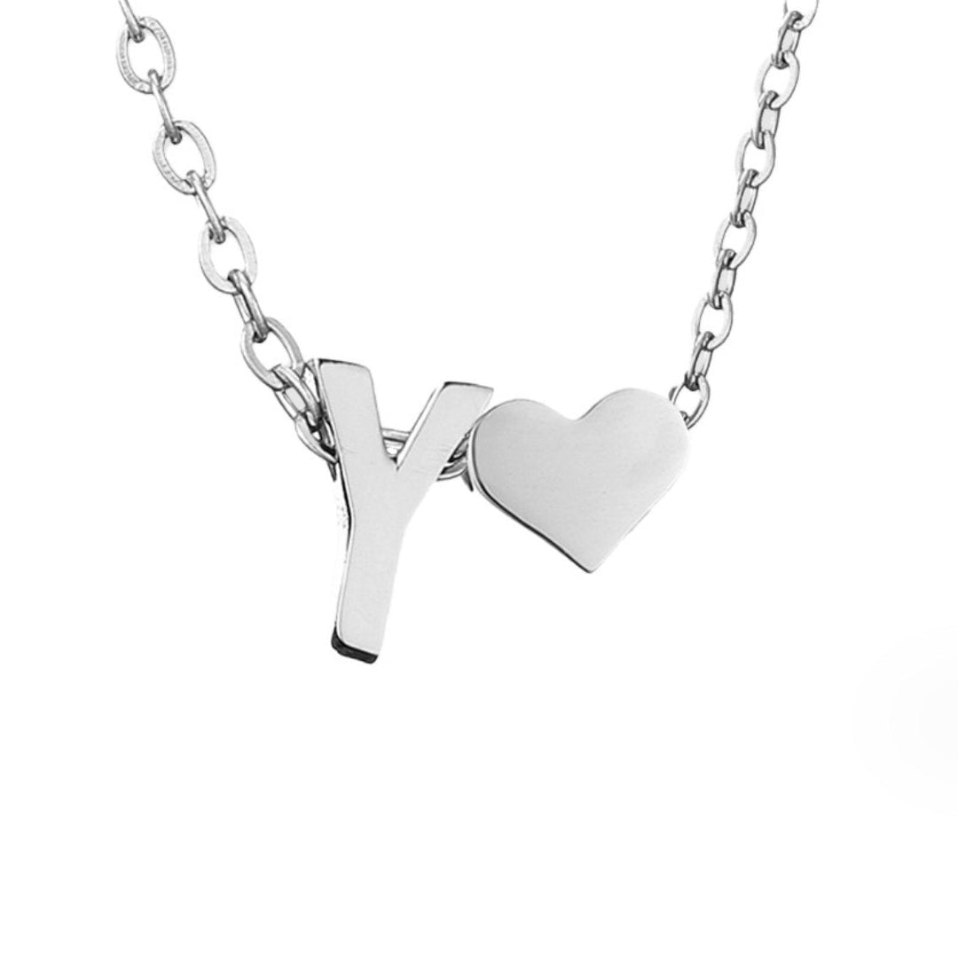 Necklace Iniziale Timeless with Pendant in Heart