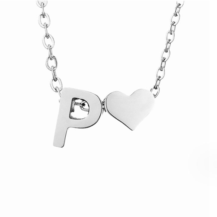 Necklace Iniziale Timeless with Pendant in Heart