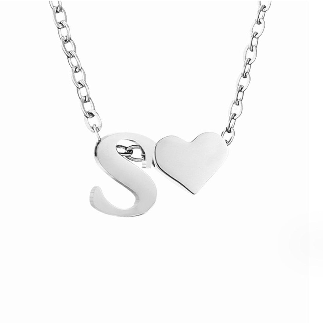 Necklace Iniziale Timeless with Pendant in Heart