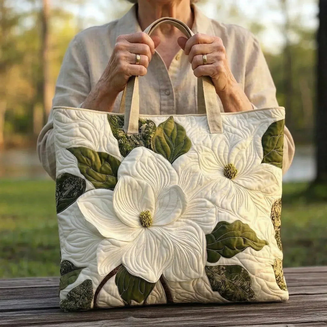 Bag Artigianale Quilted - Gigli White Elegant