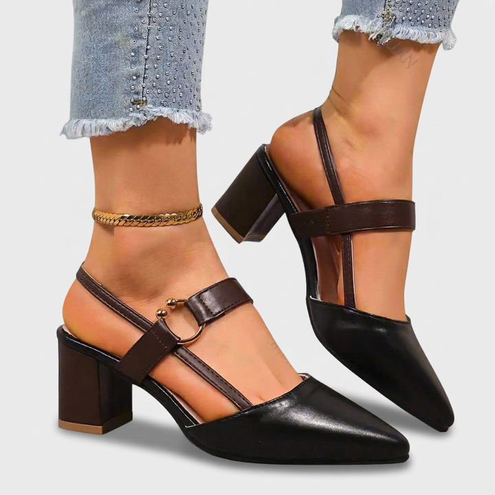 Block Heels – Stylish & Comfortable Support Image - 