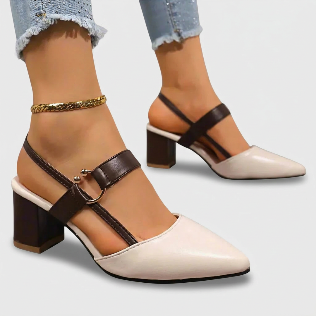 Block Heels – Stylish & Comfortable Support Image - 