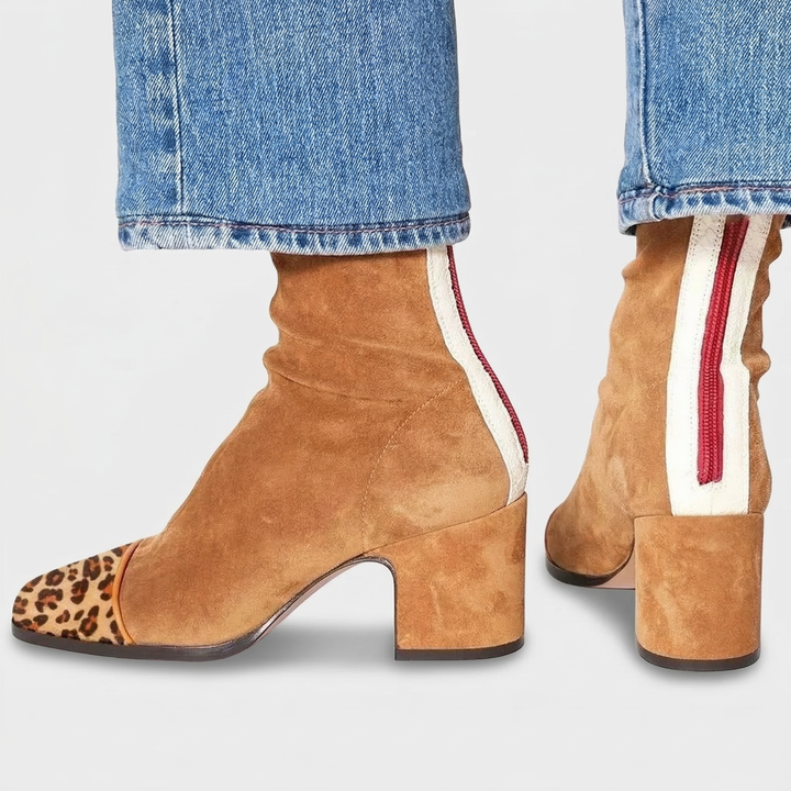 Suave | Elegant Comfort Boots - Brown