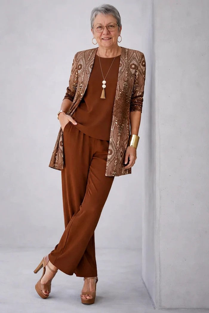Jenilyn | Classic Three-Piece Completo