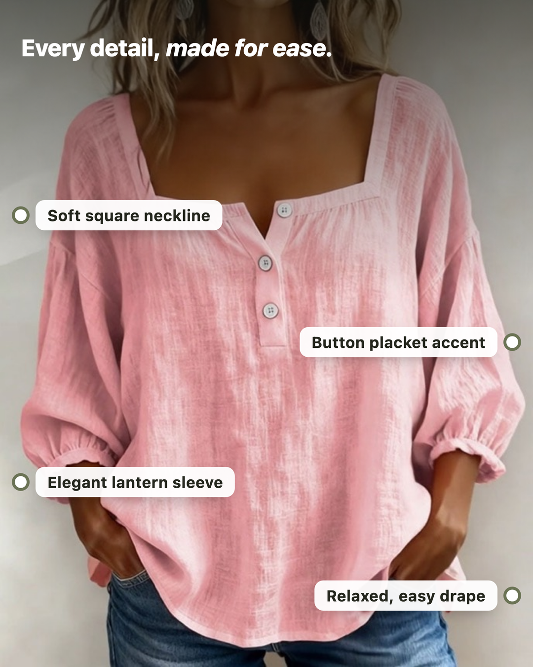 Gertrude | Elegant Lantern Sleeve