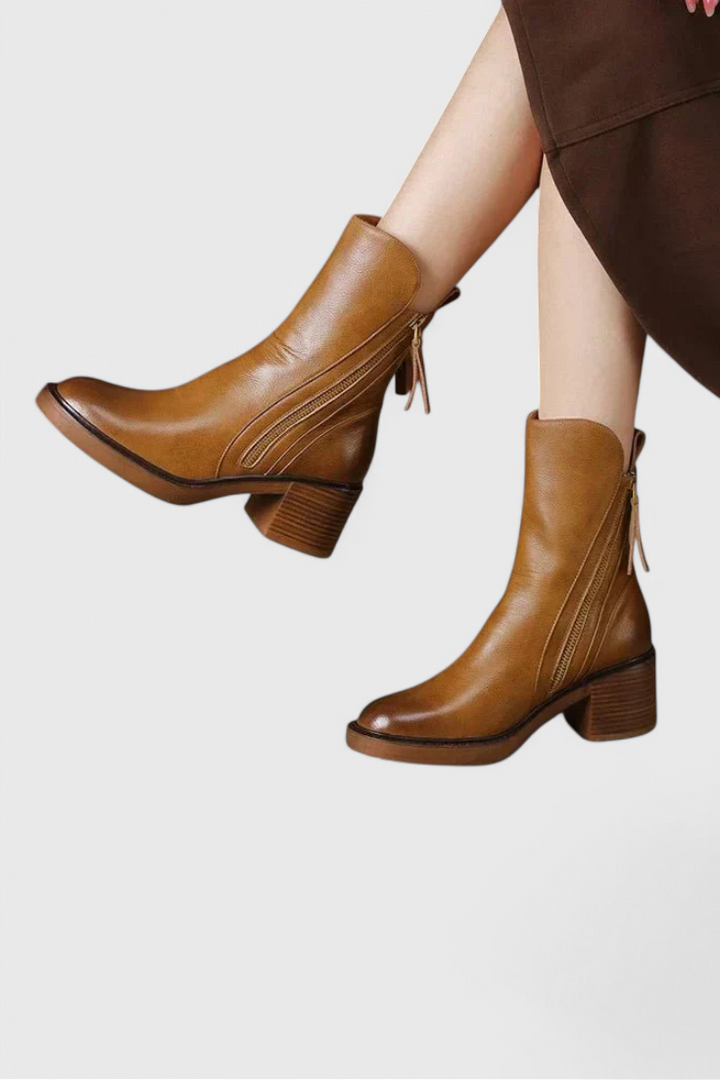 Irina | Sleek Ankle Boots for Simple Stile