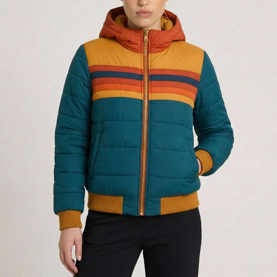 Eliza | Stylish Lightweight Waterproof Jacket - Blue