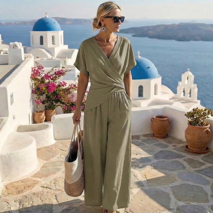 Fenna | Top a Wallet Elegant & Pants Corti