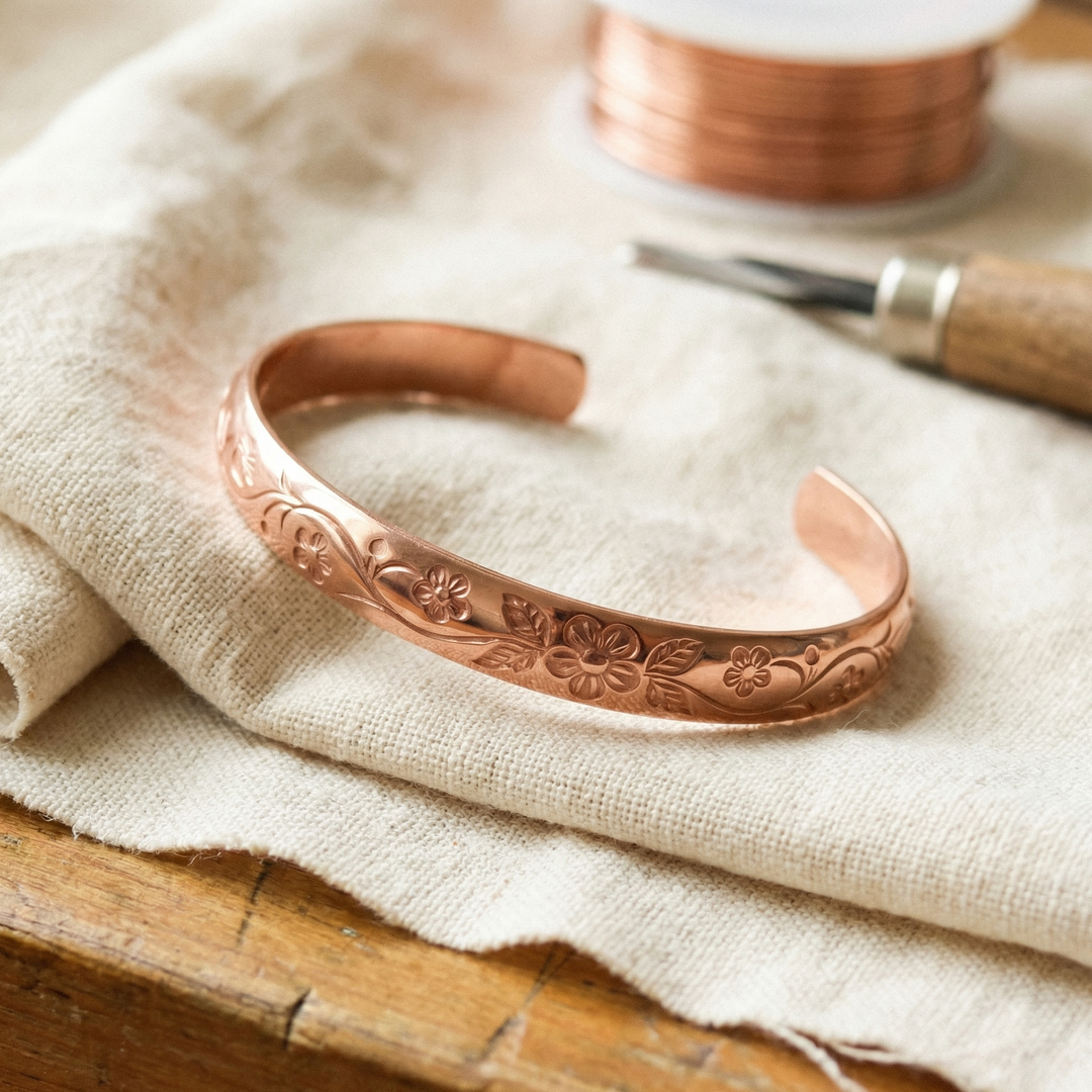 Bloom | Copper Bracelet - Helen & Olivia Manhattan
