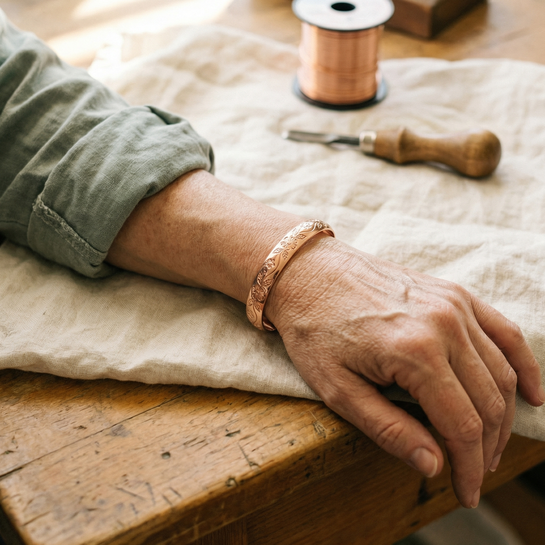 Bloom | Copper Bracelet - Helen & Olivia Manhattan