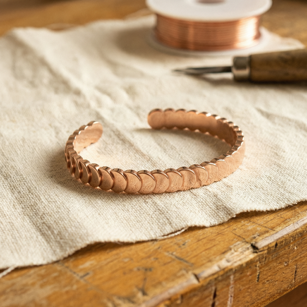 Tide | Copper Bracelet - Helen & Olivia Manhattan