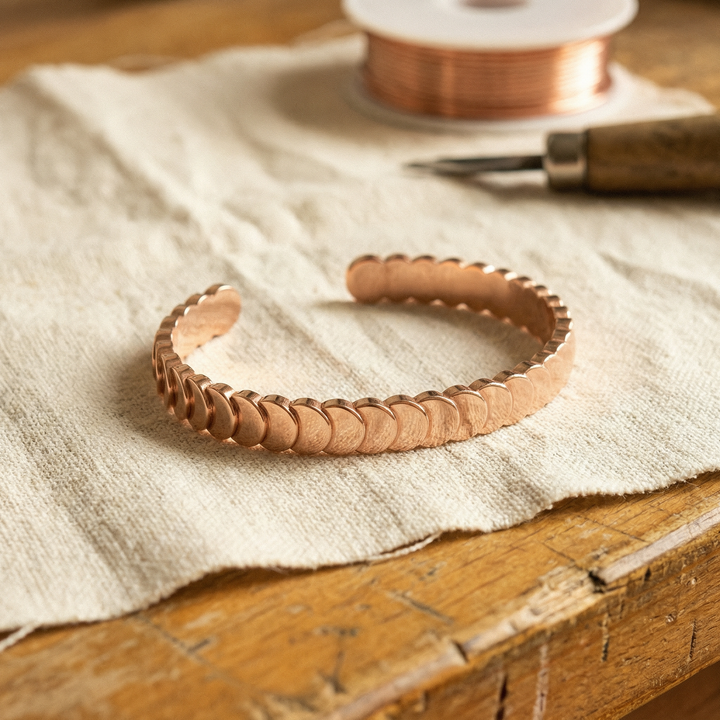 Tide | Copper Bracelet - Helen & Olivia Manhattan