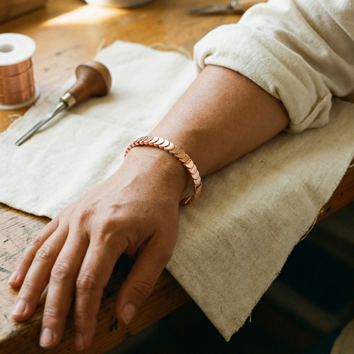 Tide | Copper Bracelet - Helen & Olivia Manhattan