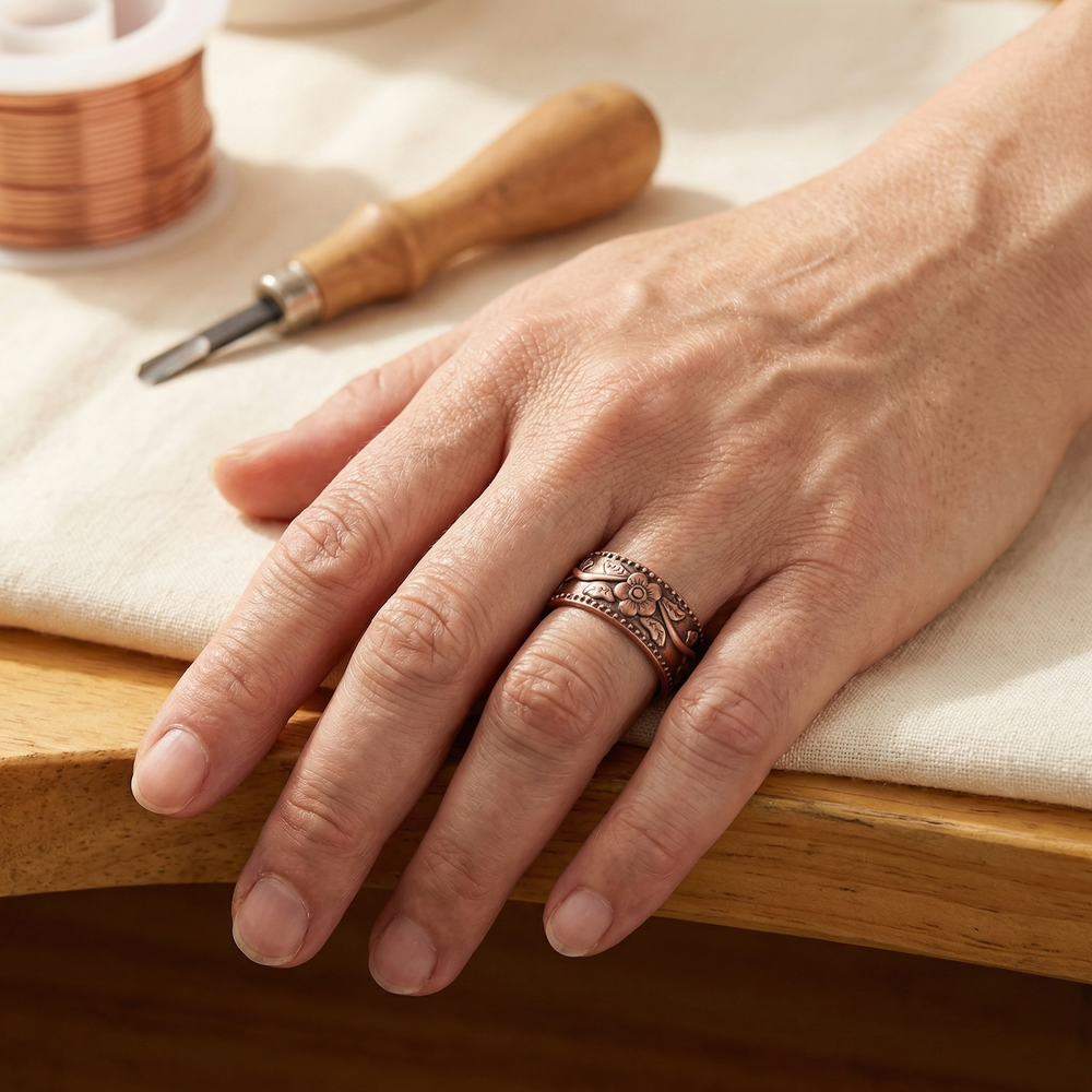 Ember | Copper Ring - Helen & Olivia Manhattan