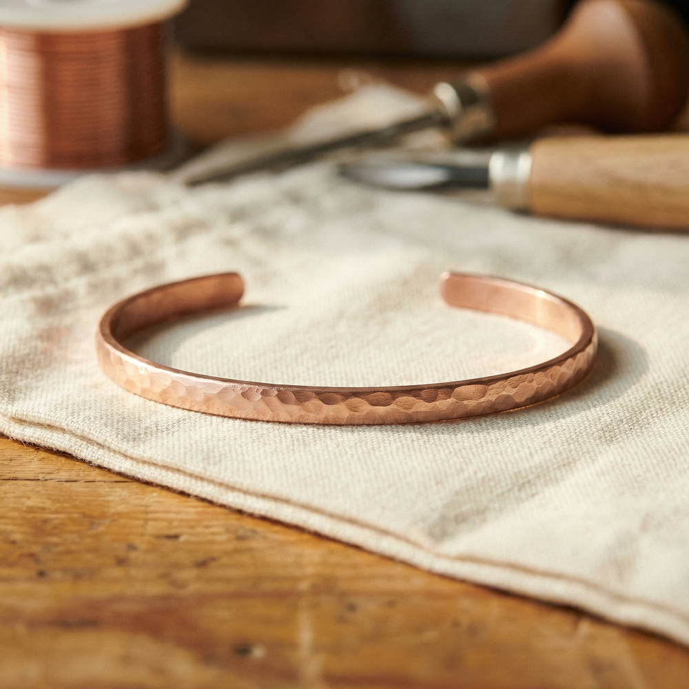 Sand | Copper Anklet - Helen & Olivia Manhattan