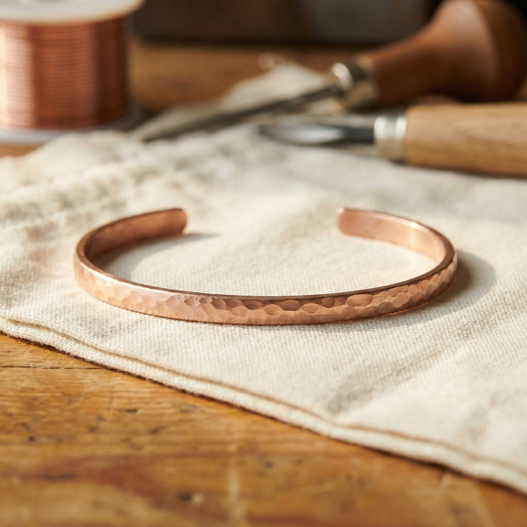 Sand | Copper Anklet - Helen & Olivia Manhattan