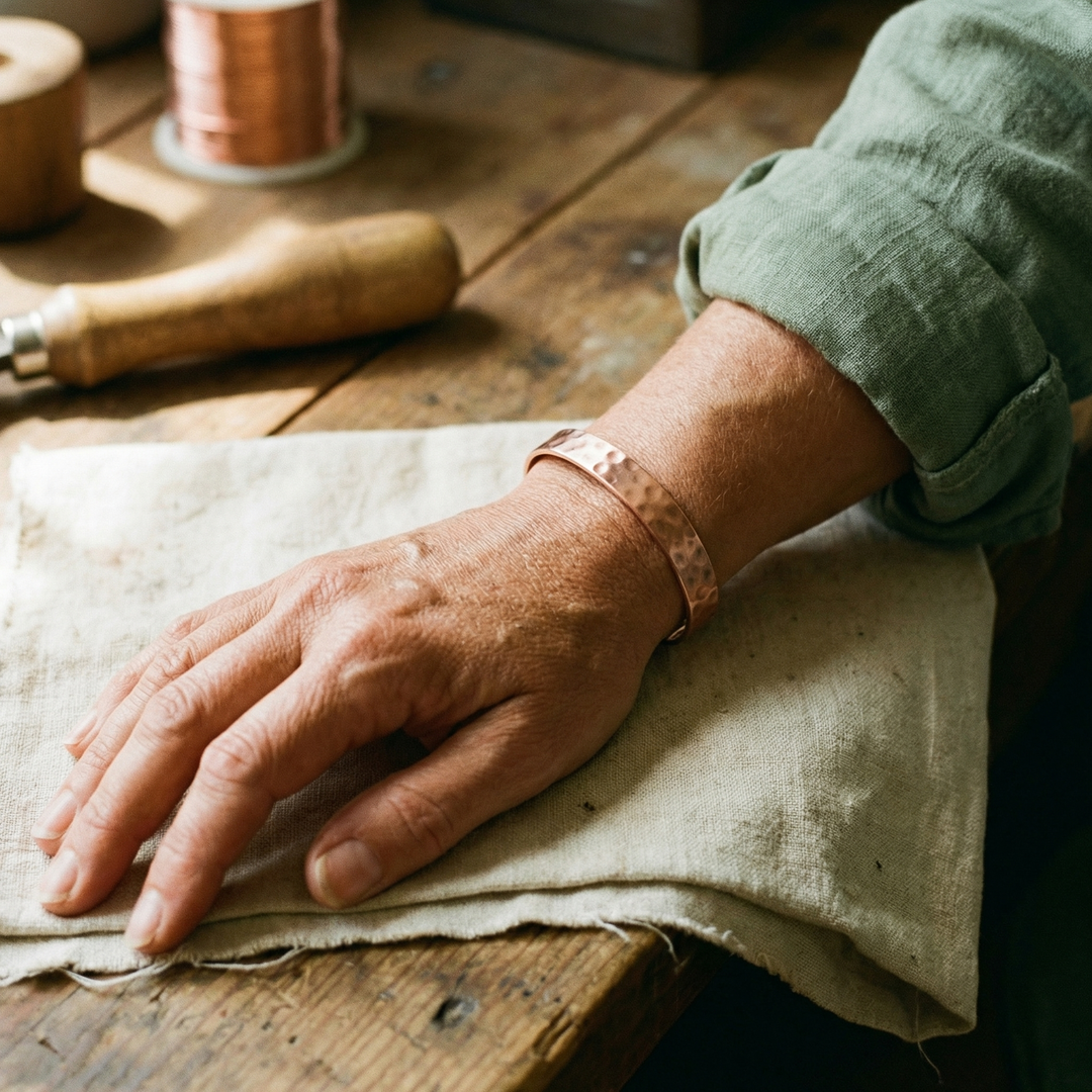 Lodestone | Copper Bracelet - Helen & Olivia Manhattan