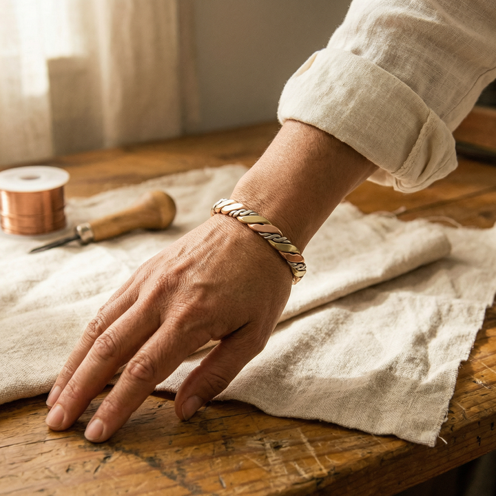 Stone | Copper Bracelet - Helen & Olivia Manhattan