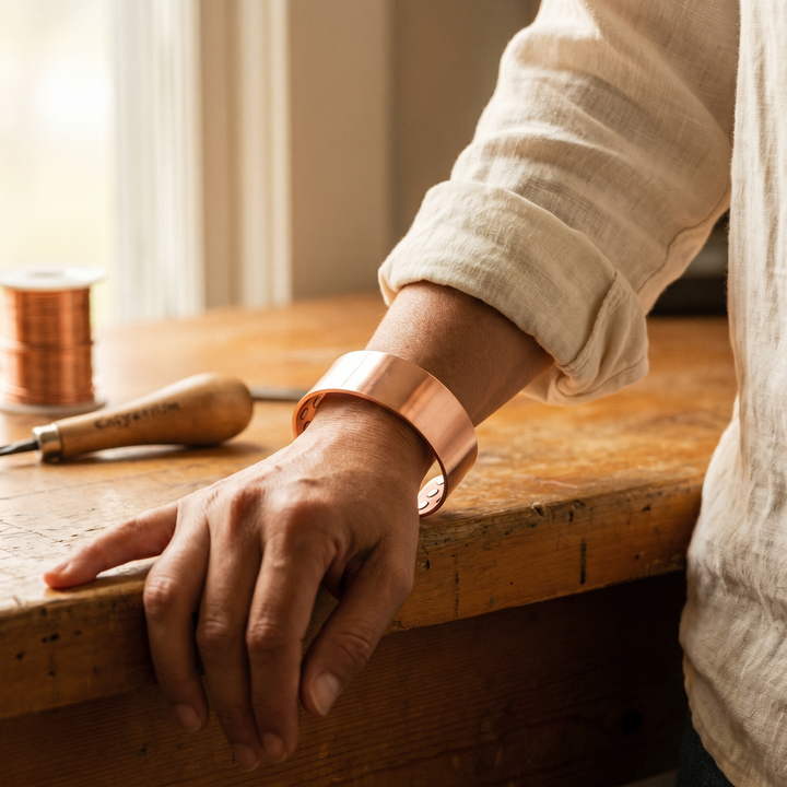 Anvil | Copper Bracelet - Helen & Olivia Manhattan