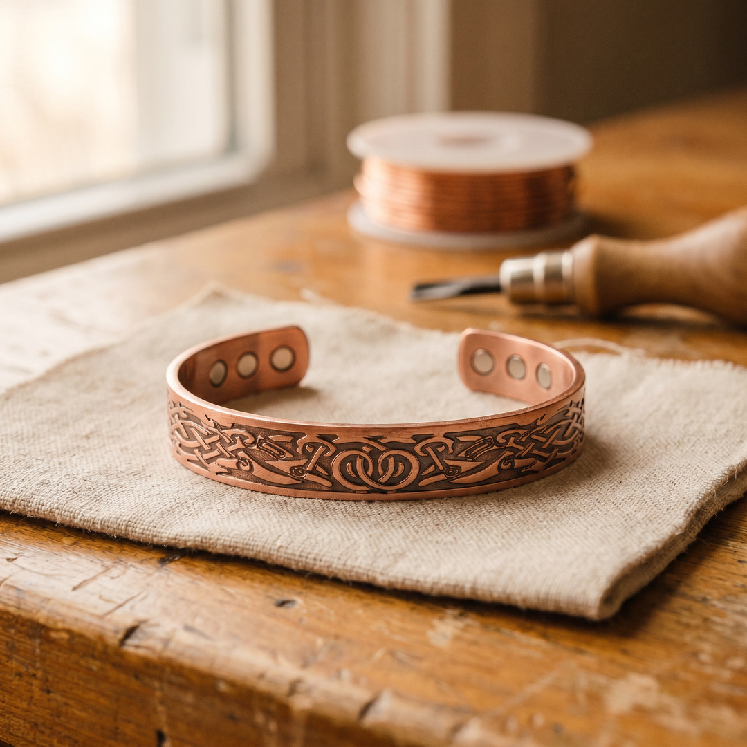 Flow | Copper Bracelet - Helen & Olivia Manhattan