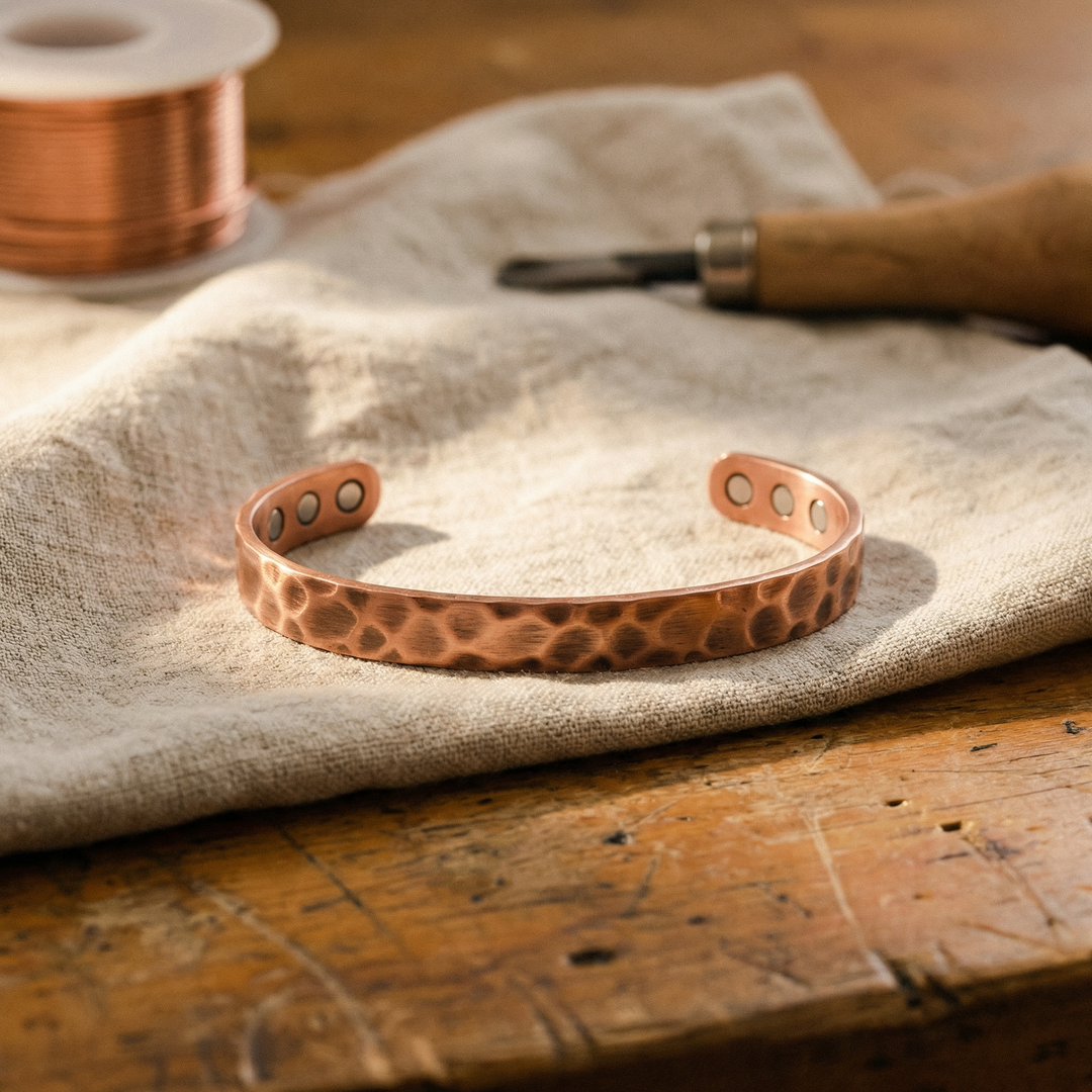 Furrow | Copper Bracelet - Helen & Olivia Manhattan