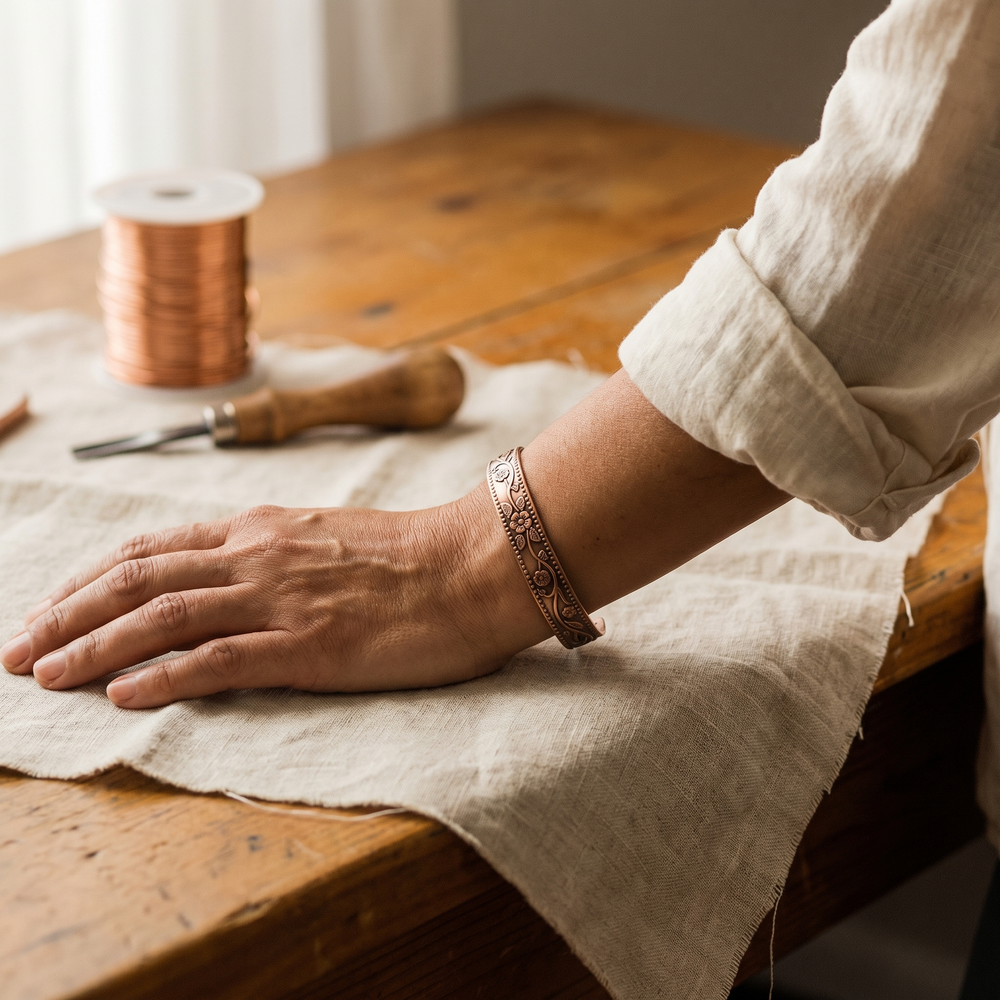 Knell | Copper Bracelet - Helen & Olivia Manhattan