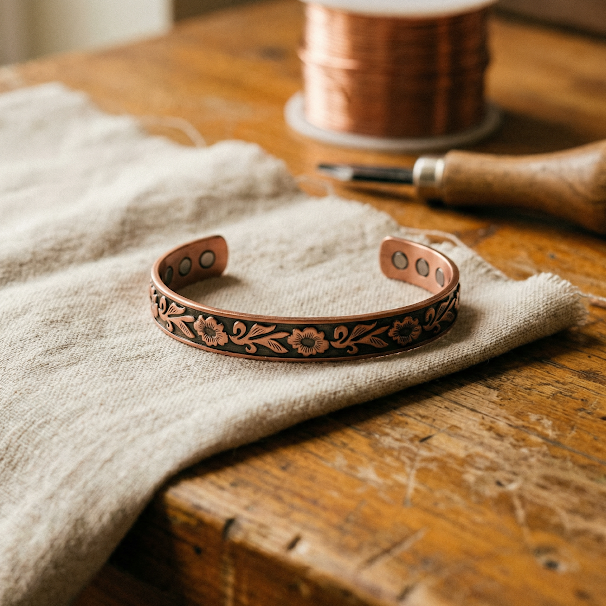 Vine | Copper Bracelet - Helen & Olivia Manhattan