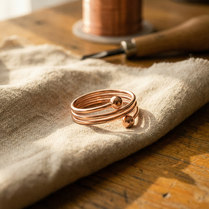 Silt | Copper Ring - Helen & Olivia Manhattan