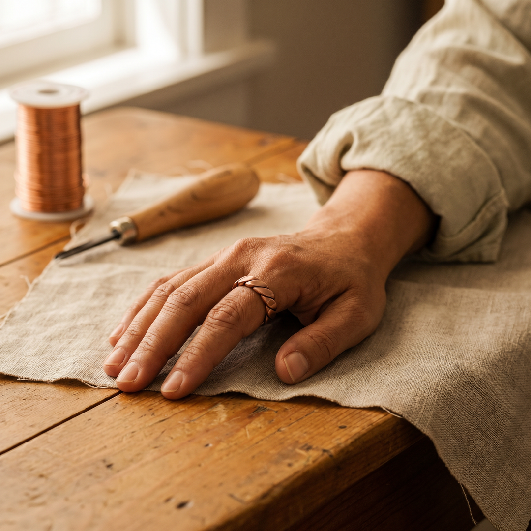 Knap | Copper Ring - Helen & Olivia Manhattan