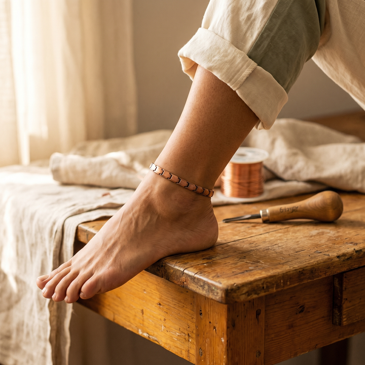 Shore | Copper Anklet - Helen & Olivia Manhattan