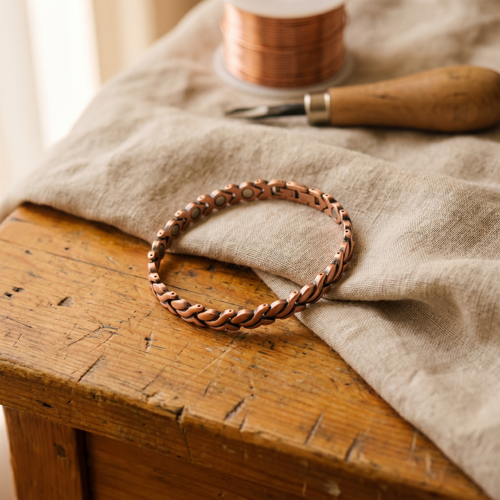 Dune | Copper Anklet - Helen & Olivia Manhattan