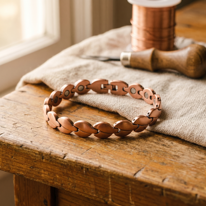 Marsh | Copper Anklet - Helen & Olivia Manhattan