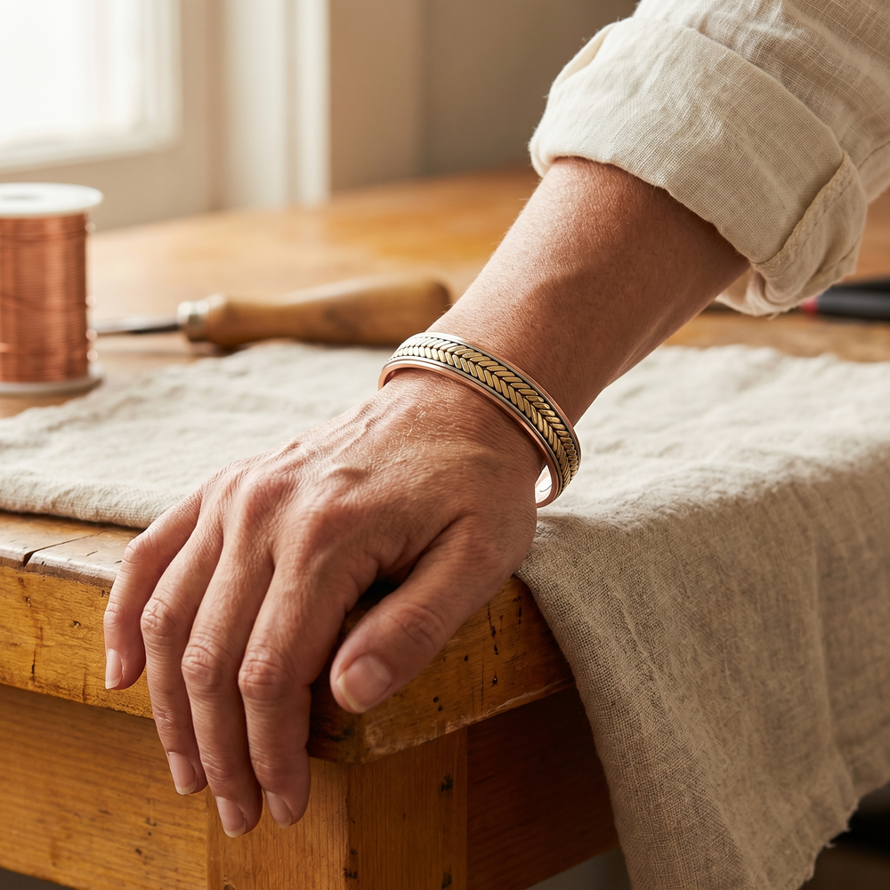 Harvest | Copper Bracelet - Helen & Olivia Manhattan