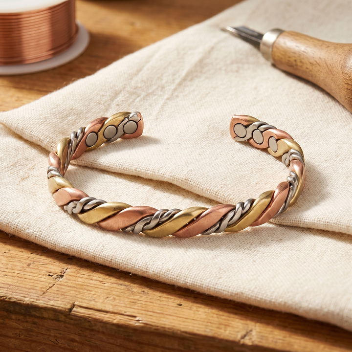 Stone | Copper Bracelet - Helen & Olivia Manhattan