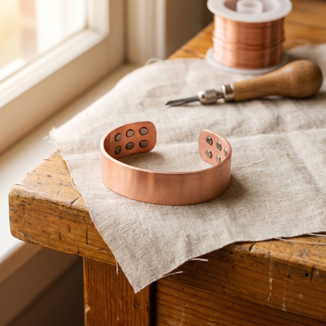 Anvil | Copper Bracelet - Helen & Olivia Manhattan
